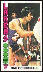 Gail Goodrich 1976-77 Topps #125 Los Angeles Lakers Minor Corner Wear - Picture 1 of 2