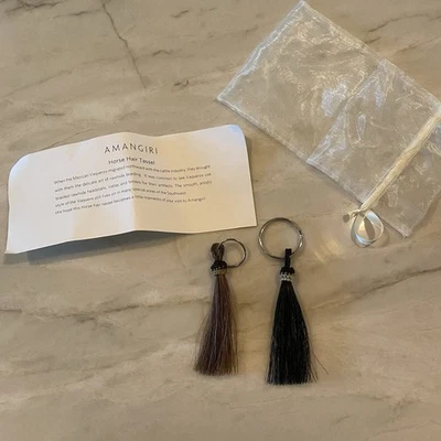 Lot Of 2 Amangiri Horse Tail Tassels  - Image 1 of 4