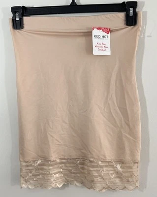 Spanx Assets Red Hot Label Luxe Lean Half Slip tamanho XL NOVO Macio Nude Feminino 10182R - Imagem 1 de 4