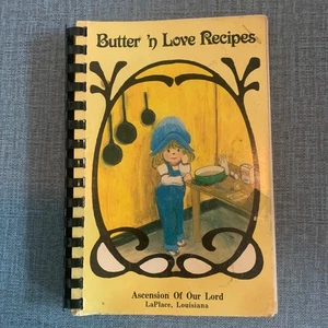 LaPlace Louisiana Cajun Creole Spiral Cookbook Ascension of Our Lord Butter - Picture 1 of 18