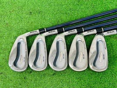 Wilson Aviator WS-333 Box Cavity Iron Set 4-9+PW+AW+SW RH Tour Magic EL4299 - Image 1 of 4