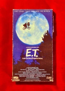 E.T. the Extra-Terrestrial 1982 VHS MCA Home Video Steven Spielberg Green Reels - Picture 1 of 5
