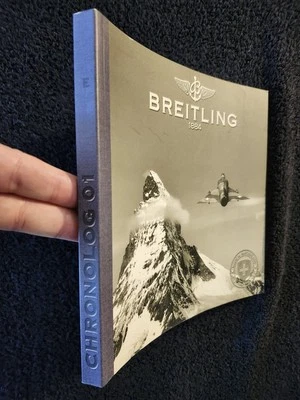 Подлинный Breitling 1884 инструмент для профессионалов каталог хронолог 01 - Изображение 1 из 4