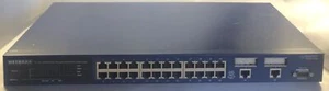 Netgear ProSafe FSM726 V2 24-Port Switch & 2 Gigabit Ports - Picture 1 of 2