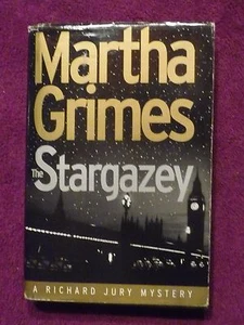 THE STARGAZEY AUTOGRAPHED SIGNED MARTHA GRIMES 1st EDITION 1998 HARDCOVER - Foto 1 di 5