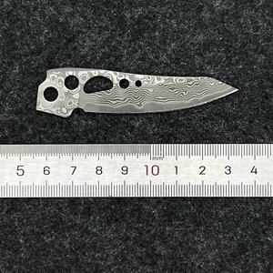 Damaststahl Hauptmesser Ersatzklinge für Leatherman Skeletool Zubehör - Bild 1 von 7