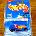 Hot Wheels Vintage VW Bus 1996 First Editions Blue Race Team Volkswagen Racing
