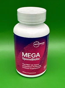 Microbiome Labs MegaSporeBiotic 60 Caps Exp 8/26 - Picture 1 of 3