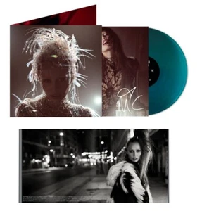 Miley Cyrus - Something Beautiful - Sea Blue Vinyl w/ SIGNED Insert! IN HAND! - Picture 1 of 4