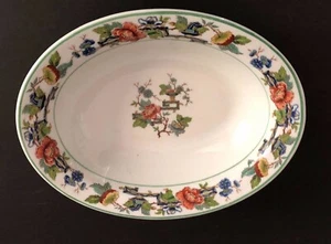 Shenango indischer Baum Schüssel oval Relish 8,25" x 6,5" Restaurant Porzellan Geschirr Gemüse - Bild 1 von 4