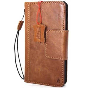 Genuine Real Leather Case for Samsung Galaxy Note 8 Book Wallet Magnetic Cover - Picture 1 of 6