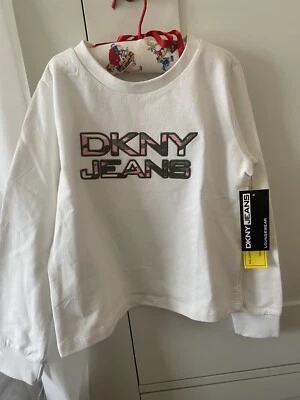 DKNY Jeans girl’s top Size 6 Years. BRAND NEW with Tags - Image 1 of 4