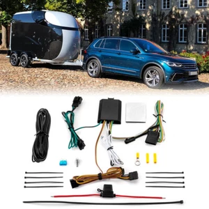 For Volkswagen Tiguan 2018-2024 , 4 Pin Trailer Tow Hitch Wiring Harness - Picture 1 of 9