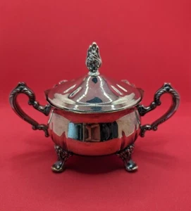 Vintage International Silver Company Silverplated Sugar Bowl - Picture 1 of 5
