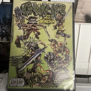 GWAR - Live From Antarctica (DVD, 2002) rare metal concert gore 90s - Picture 1 of 4