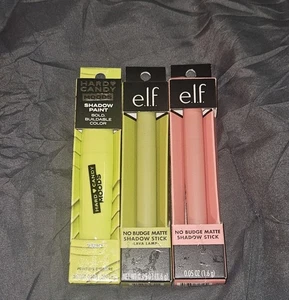 Elf No Budge Matte Shadow Sticks + Hard Candy Moods Shadow Paint Bundle BNIB - Picture 1 of 6