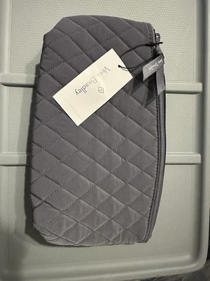 Vera Bradley Organizador de Cosméticos de Viaje Mediano Clásico Gris Carbono Bolso de Maquillaje Nuevo con Etiquetas Foto 1 de 4