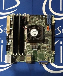 Supermicro X10SDV-8C+-LN2F Intel Xeon D-1541 @2.10GHz DDR4 Motherboard 32GB RAM - Photo 1/2