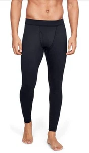 UNDER ARMOUR MEN'S PACKAGED BASE 3.0 LEGGINGS SIZE 3XL BLACK - Picture 1 of 9
