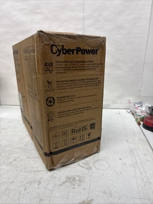 CyberPower CP1350AVRLCD3 Intelligent LCD UPS System, 1350VA/815W, 12 Outlets - Image 1 of 3