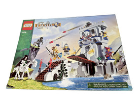 LEGO Castle 7079 Drawbridge Defense Complete Gold Knight cas415 Fantasy Era 2009