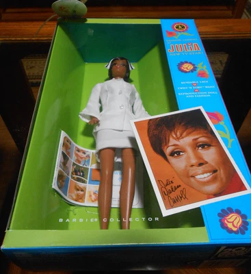 New In Box - Barbie Collector 50th Anniversary Diahann Carroll Nurse Julia Doll - Image 1 of 4