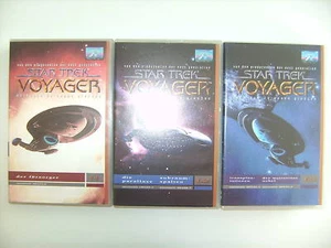 3 VHS VIDEO STAR TREK VOYAGER DER FÜRSORGER DIE PARALLAXE SUBRAUMSPALTEN NEBEL - Bild 1 von 1