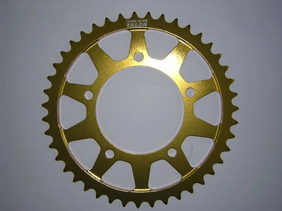 Aprilia RSV1000 MIlle 98-10 45T 525 ,Talon Alloy Gold Anodised Rear Sprocket ( - image 1 of 1