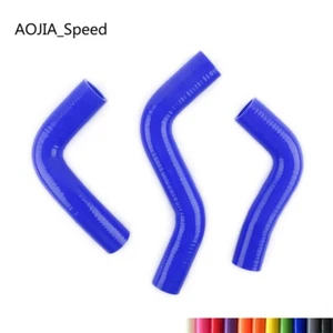 BLUE For Mazda Roadstar Miata MX5 1.6L 1600CC Silicone Coolant Radiator Hose Kit - Foto 1 di 10