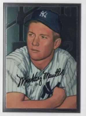 1996 Topps Mickey Mantle Finest Mickey Mantle Yankees #5 R102 - Image 1 of 2