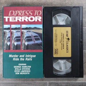 1988 VHS Express To Terror - Family Tyme Video - VHTF Thriller / Horror Video - Picture 1 of 6