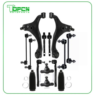 14x Front Lower Control Arm Tie Rod End Suspension For 2007-2010 Hyundai Elantra - Image 1 of 4