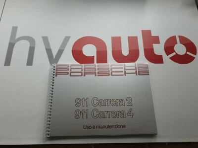 OEM Betriebsanleitung Handbuch Porsche 911 964 Carrera 2/4 1989/1990 italienisch - Bild 1 von 4