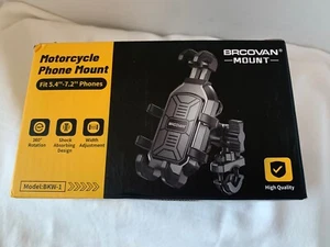 BRCOVAN Motorcycle Phone Mount Model BKW-1 - Picture 1 of 7