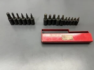 (Z) MATCO TOOLS 16PC HEX BIT & TORX IMPACT SOCKET SET W CASE - READ DESC - USA - Foto 1 di 6