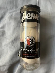 Penn Centre Court Sammler weiße Tennisbälle neu in versiegelter Dose selten Vintage - Bild 1 von 9