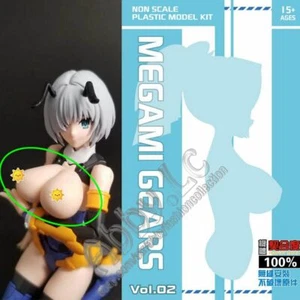 Piezas SUAVES para FAG Megami Device Chaos Pretty Magical ATK Girl OP 02 1/12 Boobs - Imagen 1 de 9