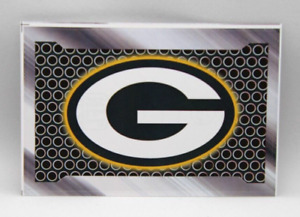 NFL Football GREEN BAY PACKERS Metal License Plate Style Vending Machine Sticker
