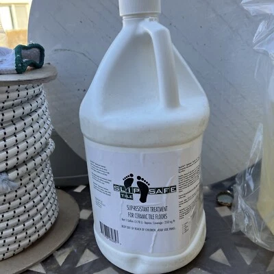 Slip Safe Tile "Slip Resistant Treatment for Ceramic Tile Floors" Have 4 gallons