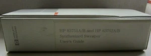HP 83751A/B AND 83752A/B SYNTHESIZED SWEEPER USER'S GUIDE - Picture 1 of 3