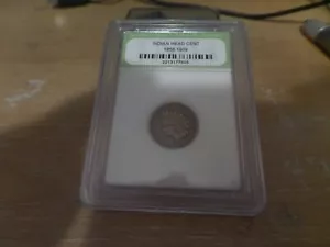 1903 Indian Head Cent 1858 1909 Cert International Numismatic Bureau - Bild 1 von 2