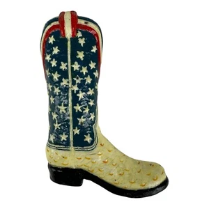 Vintage 4th of July Patriotic Boot Candle from estate of 3rd Astronaut. - Picture 1 of 7