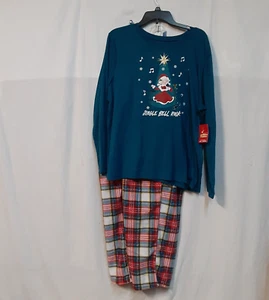 Women’s Jammies For Your Families Jingle Bell Rock Pajama Set Size XXL - Picture 1 of 4