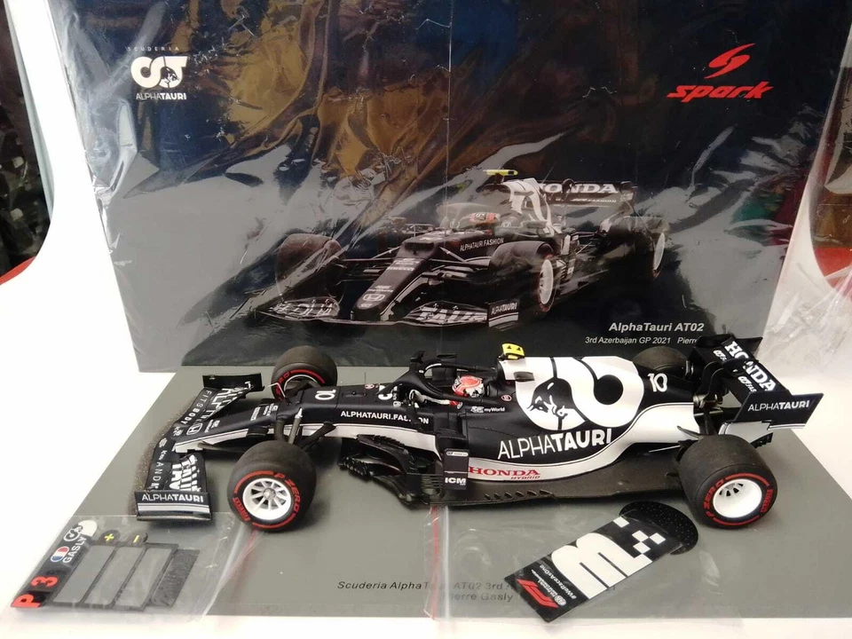 1 18 SPARK Alpha Tauri F1 At02 Honda Ra620H #10 Azerbaijan Gp 2021 Gasly 18S591