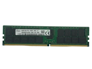 Hynix 64GB DDR4-23400 PC4-2933Y ECC RDIMM Server Speicher RAM HMAA8GR7AJR4N-WM - Bild 1 von 3