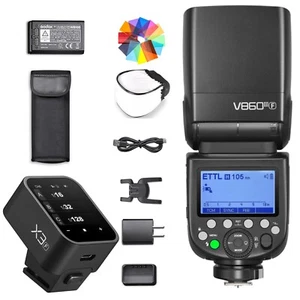 Godox V860III TTL HSS Flash Speedlite with Li-ion Battery for Fuji & X3 Trigger - Picture 1 of 8