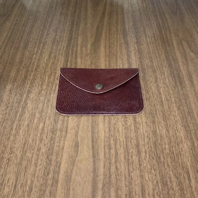 Vintage American Apparel Women's Clutch Snap Button Faux Pebble Leather Mini - Image 1 of 4