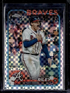 2024 Topps Chrome #84 Austin Riley X-Fractor Atlanta Braves NM-MINT++ - Picture 1 of 2