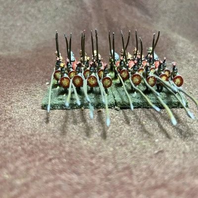 15mm Painted Macedonian Phalangites - Image 1 of 4