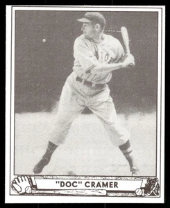Doc Cramer 1986 Play Ball REPRINT Baseball Card #29 (NM) - Picture 1 of 2